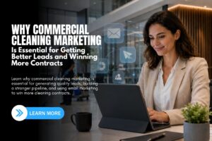 Why Commercial Cleaning Marketing Is Essential for Getting Better Leads and Winning More Contracts